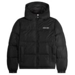Croyez Allover Puffer Zwart
