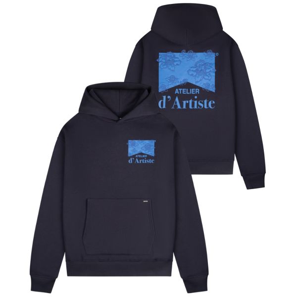 Croyez Atelier Flower Hoodie Navy