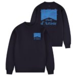 Croyez Atelier Flower Sweater Navy
