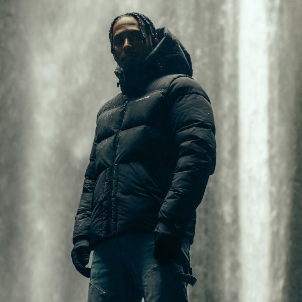 Croyez Down Puffer Zwart