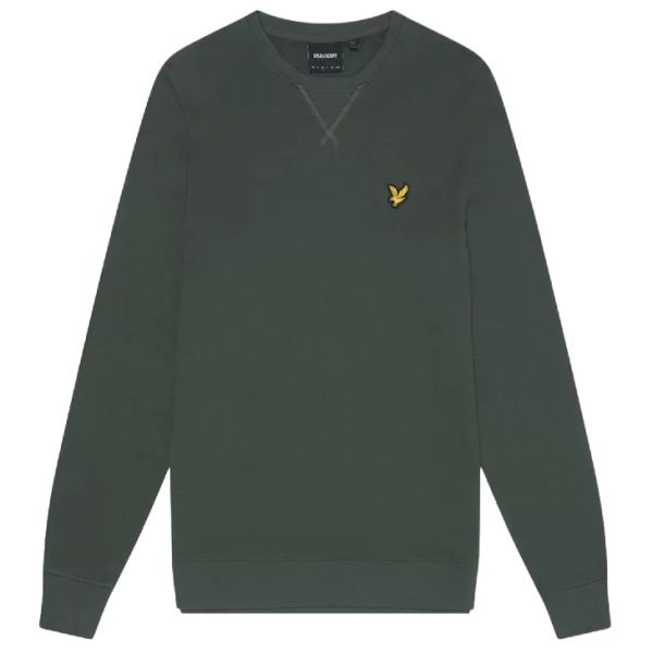 Lyle & Scott Crewneck Sweater Donker Groen