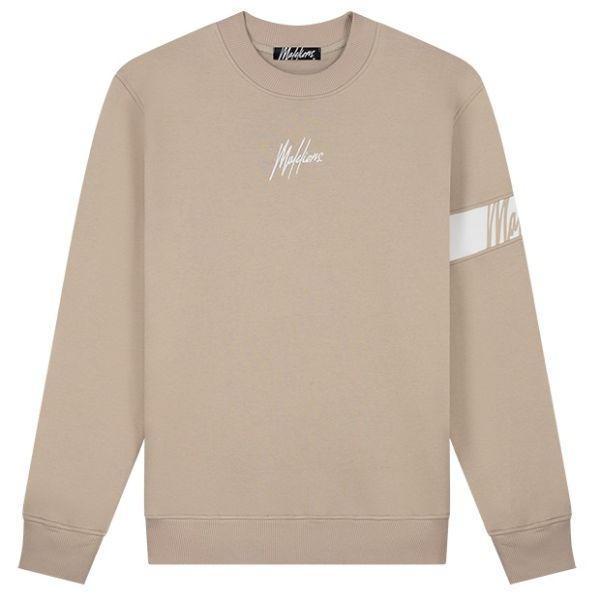 Malelions Captain Sweater 2.0 Beige