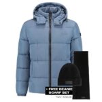 Malelions Donn Puffer Blauw