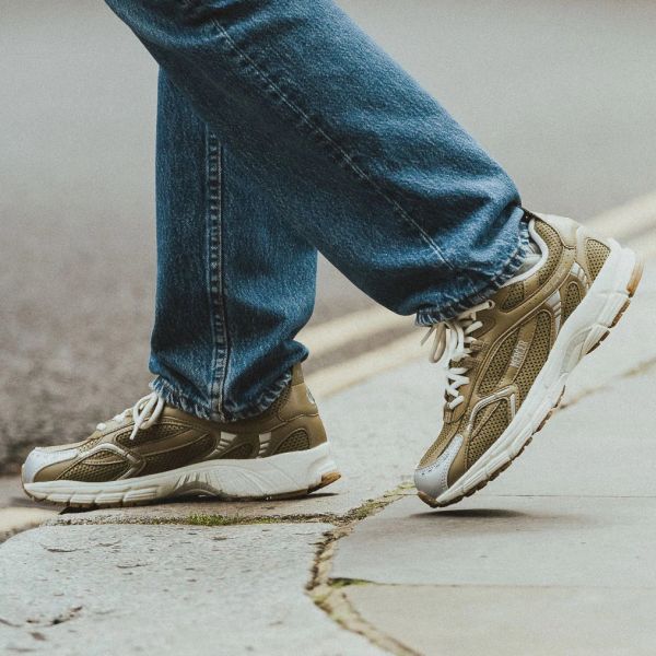 Mercer Amsterdam The Re-Run Cactus Sneaker Bruin/Groen