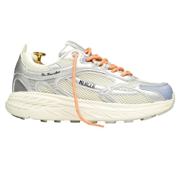 Mercer Amsterdam The Re-Run MAX Silver Surfer Sneaker Zilver