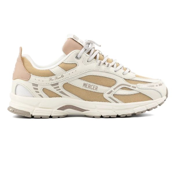 Mercer Amsterdam The Re-Run Nappa Sneaker Wit/Goud