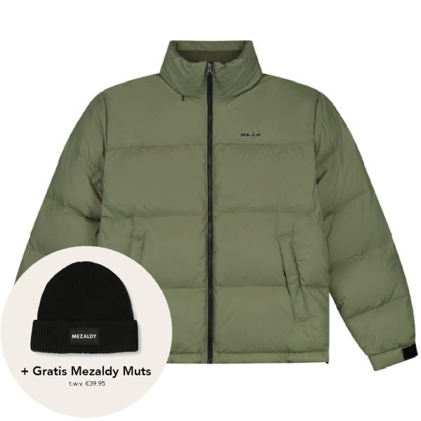 Olaf Puffer Licht Groen
