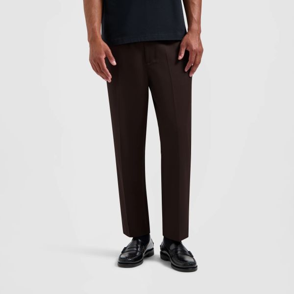 Olaf Slim Elasticated Broek Bruin