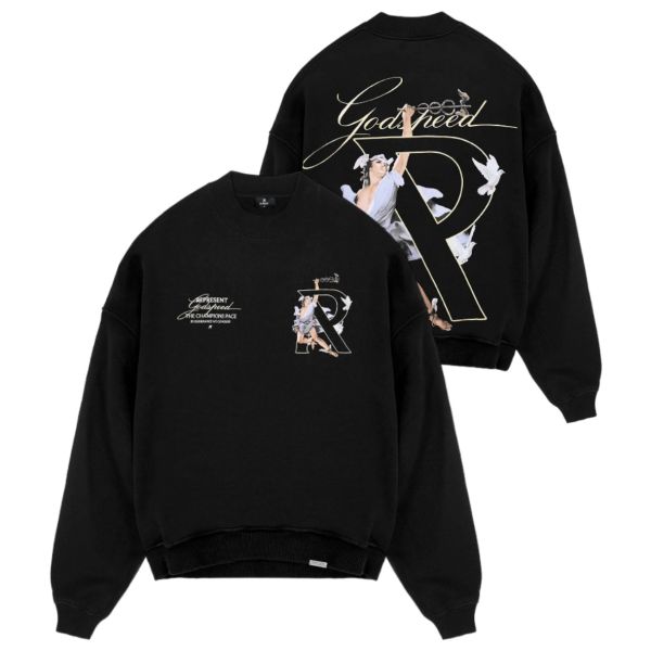 Represent Hermes Sweater Zwart