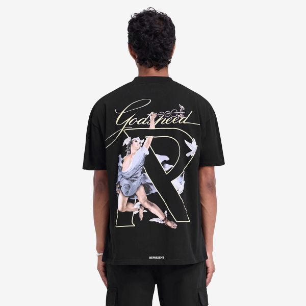 Represent Hermes T-shirt Zwart