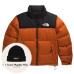 the north face 1996 retro nuptse jas 1 oranje