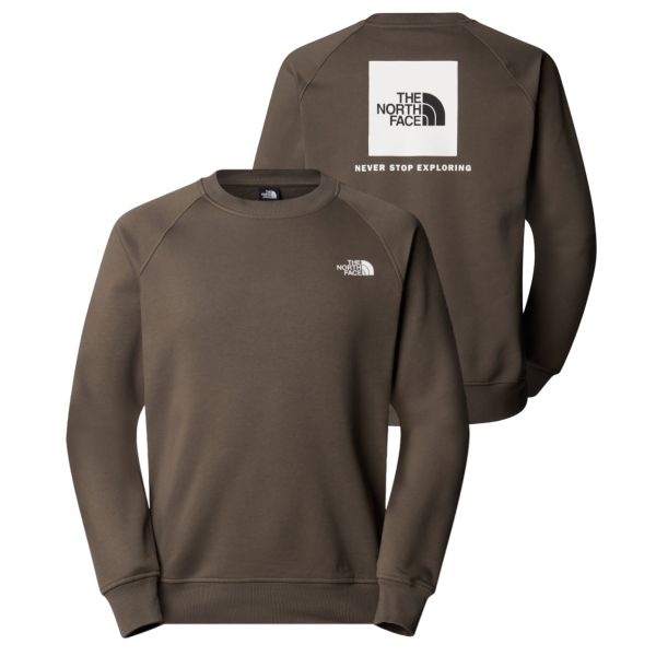 The North Face Raglan Redbox Sweater Bruin