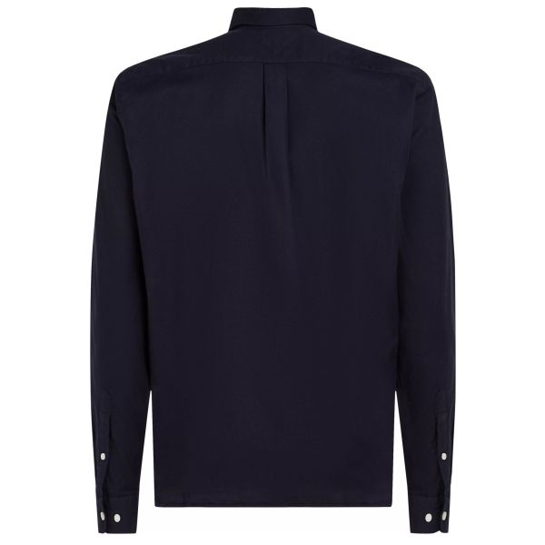 Tommy Hilfiger Flex Brushed Easy Overhemd Navy
