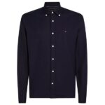 Tommy Hilfiger Flex Brushed Easy Overhemd Navy