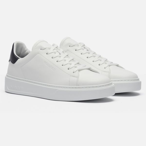 Woolrich Classic Court Sneaker Wit/Navy