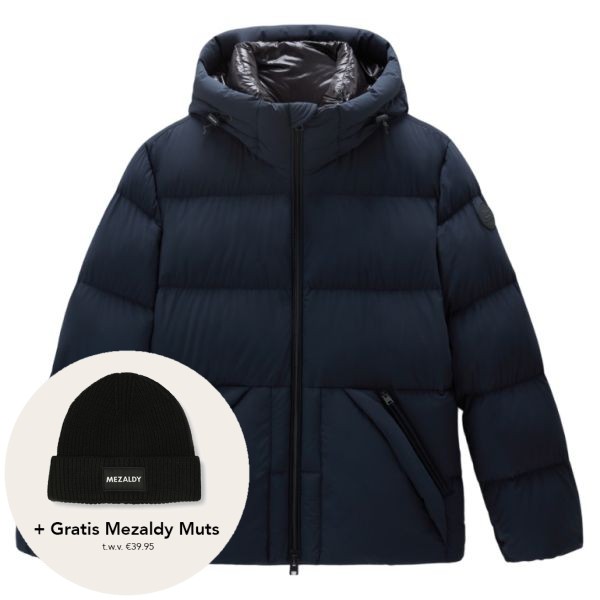 woolrich sierra supreme down jas navy