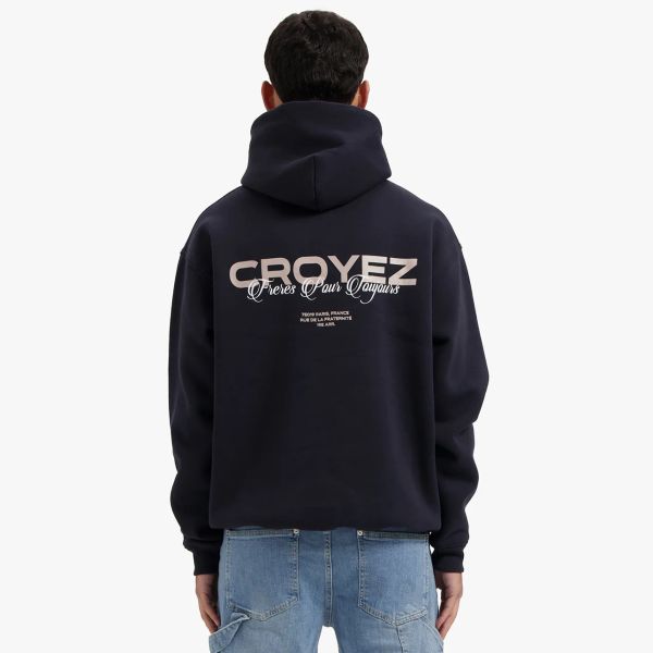 Croyez Frères Hoodie Navy