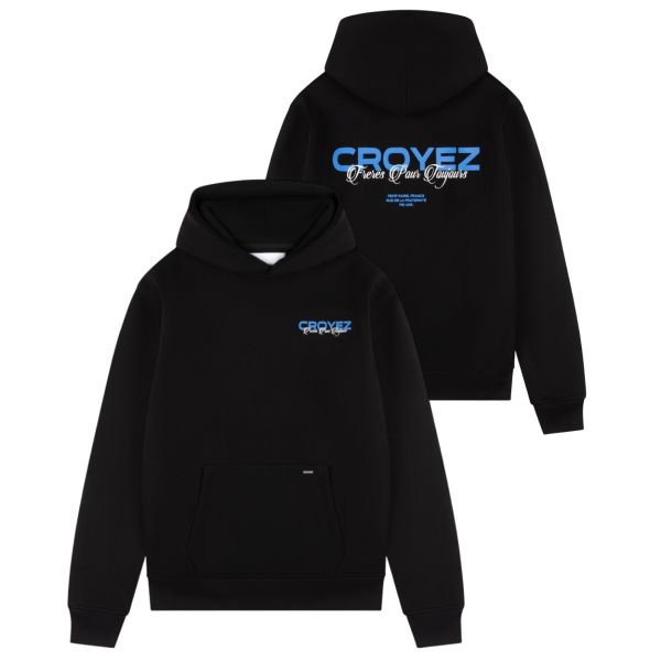 Croyez Frères Hoodie Zwart