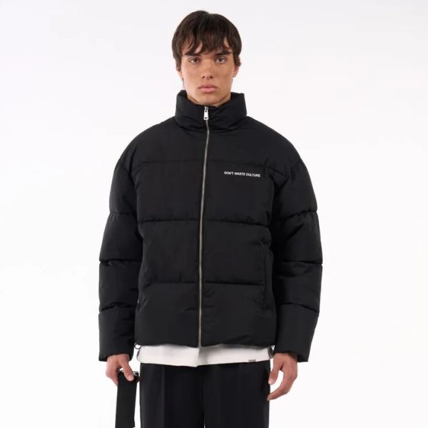 Don't Waste Culture Laore Puffer Zwart