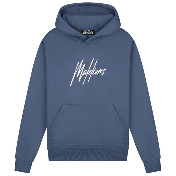 Malelions Essentials Hoodie Blauw