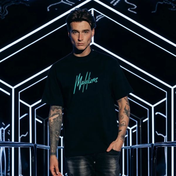 Malelions Essentials T-shirt Zwart