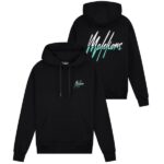 Malelions Split Hoodie Zwart