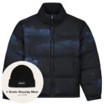 olaf cloud puffer zwart navy