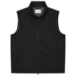 Olaf Nylon Vest Zwart