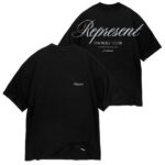 Represent Owners Club Script T-shirt Zwart