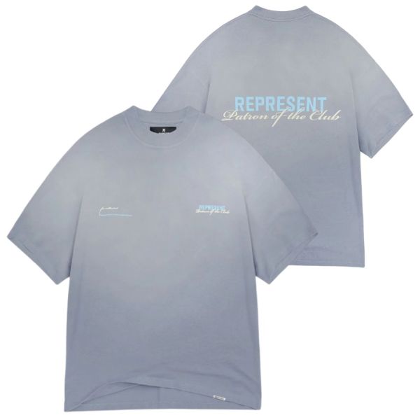 Represent Patron Of The Club T-shirt Grijs