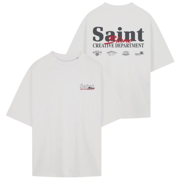 Saint Blanc Creative Dept T-shirt Wit