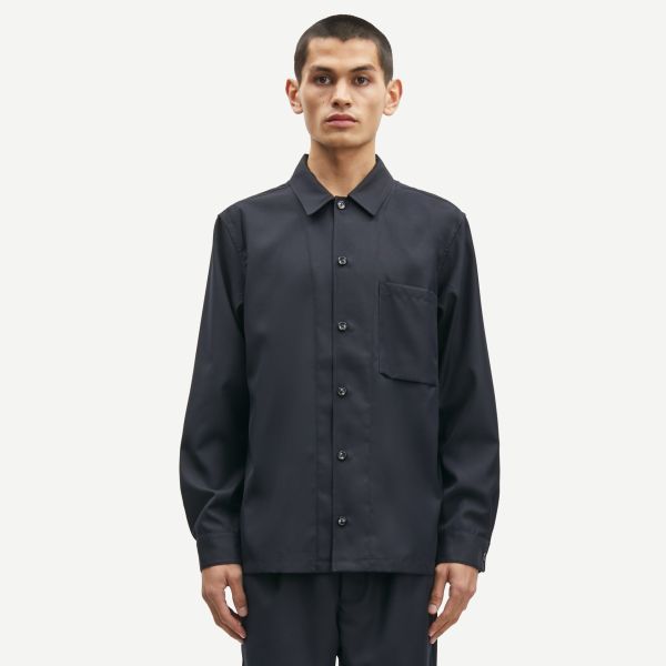 Samsøe Samsøe Sadamon Overshirt Navy