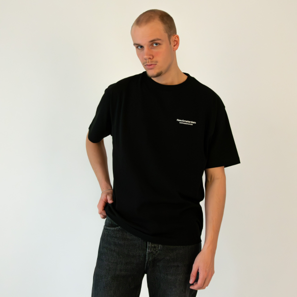 New Amsterdam Surf Association Photo Print T-shirt Zwart