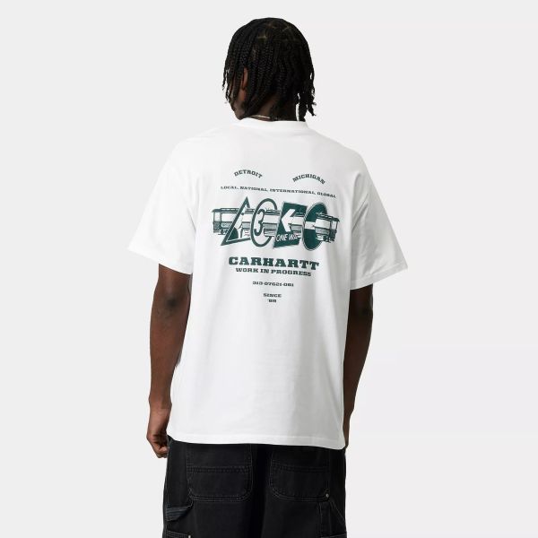 Carhartt WIP Runaway T-shirt Wit