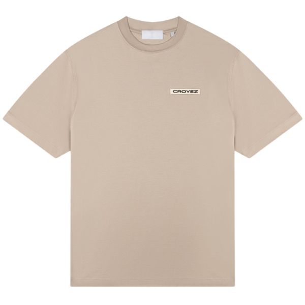 Croyez Étiquette T-shirt Beige