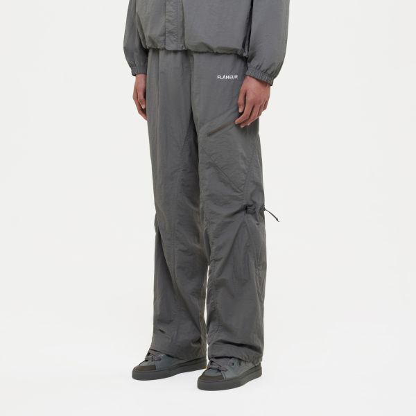 Flâneur Turtle Nylon Broek Grijs