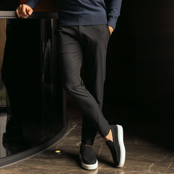 Malelions Casual Chino Zwart