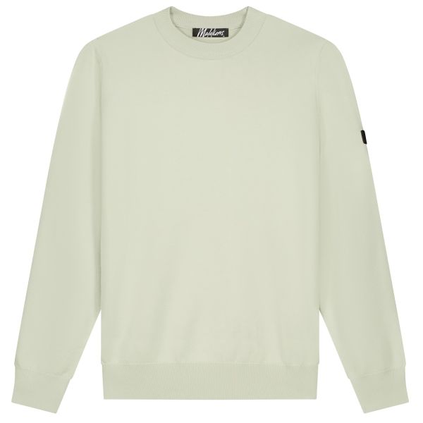 Malelions Knitted Sweater Licht Groen