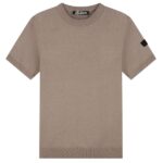 Malelions Knitted T-shirt Bruin