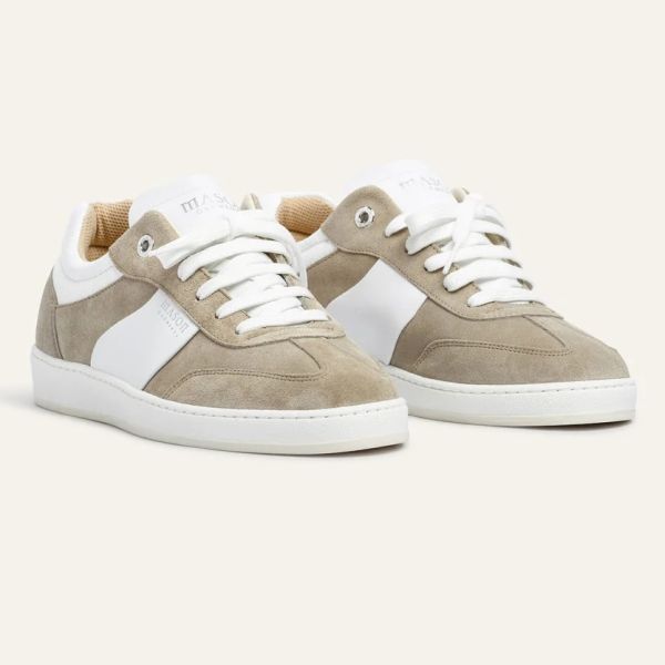 Mason Garments Napoli 11B Sneaker Beige/Wit