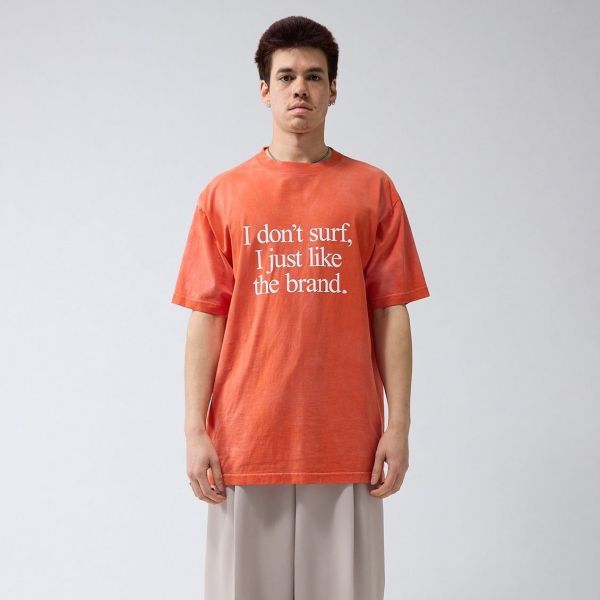 New Amsterdam Surf Association I Don't T-shirt Oranje