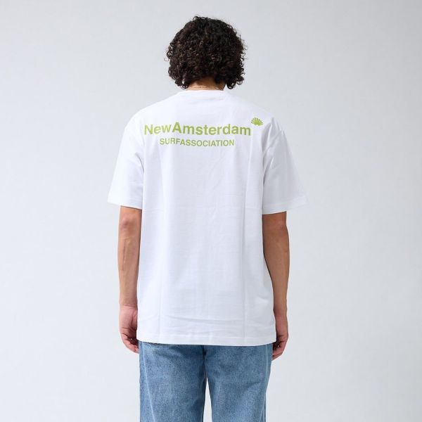 New Amsterdam Surf Association Logo T-shirt Wit