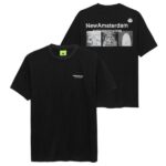 New Amsterdam Surf Association Photo Print T-shirt Zwart