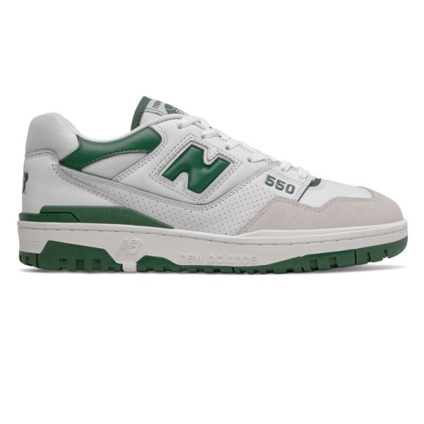 New Balance 550 Sneaker Wit/Groen
