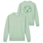 Olaf Spiral Face Sweater Groen