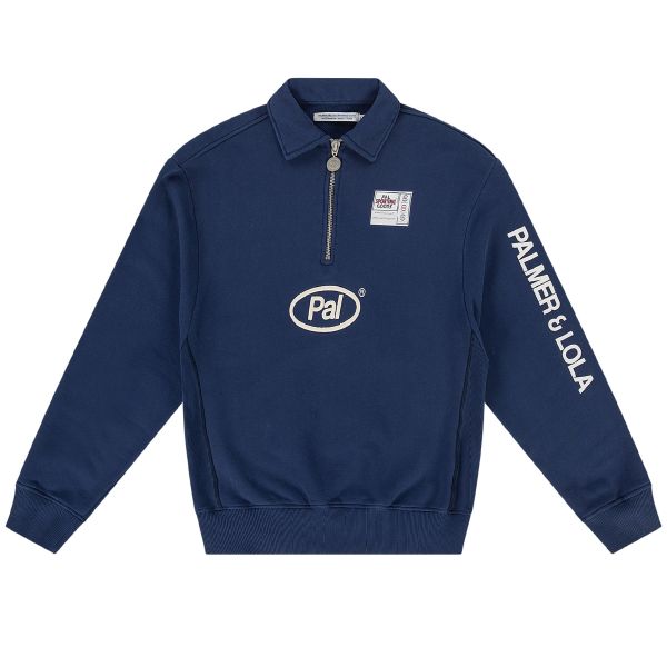 PAL Sporting Goods Collection Half Zip Sweater Navy