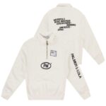 PAL Sporting Goods Collection Half Zip Sweater Off White