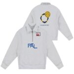 PAL Sporting Goods Wet Pass Half Zip Sweater Grijs