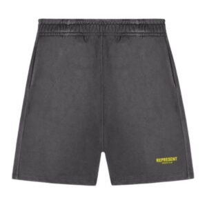 Represent Owners Club Korte Broek Grijs/Geel