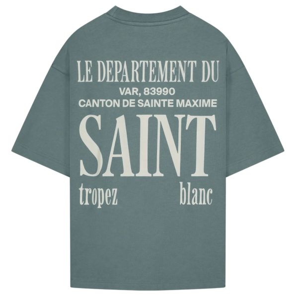 Saint Blanc Canton 83 T-shirt Blauw